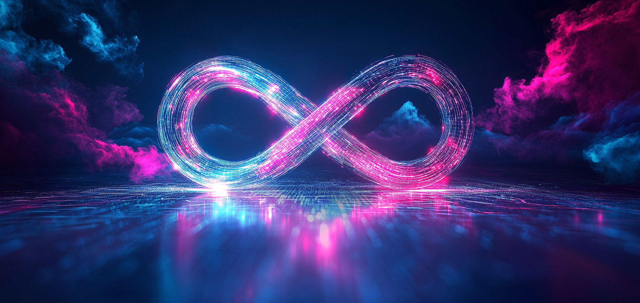 Das DevOps Infinity Symbol.